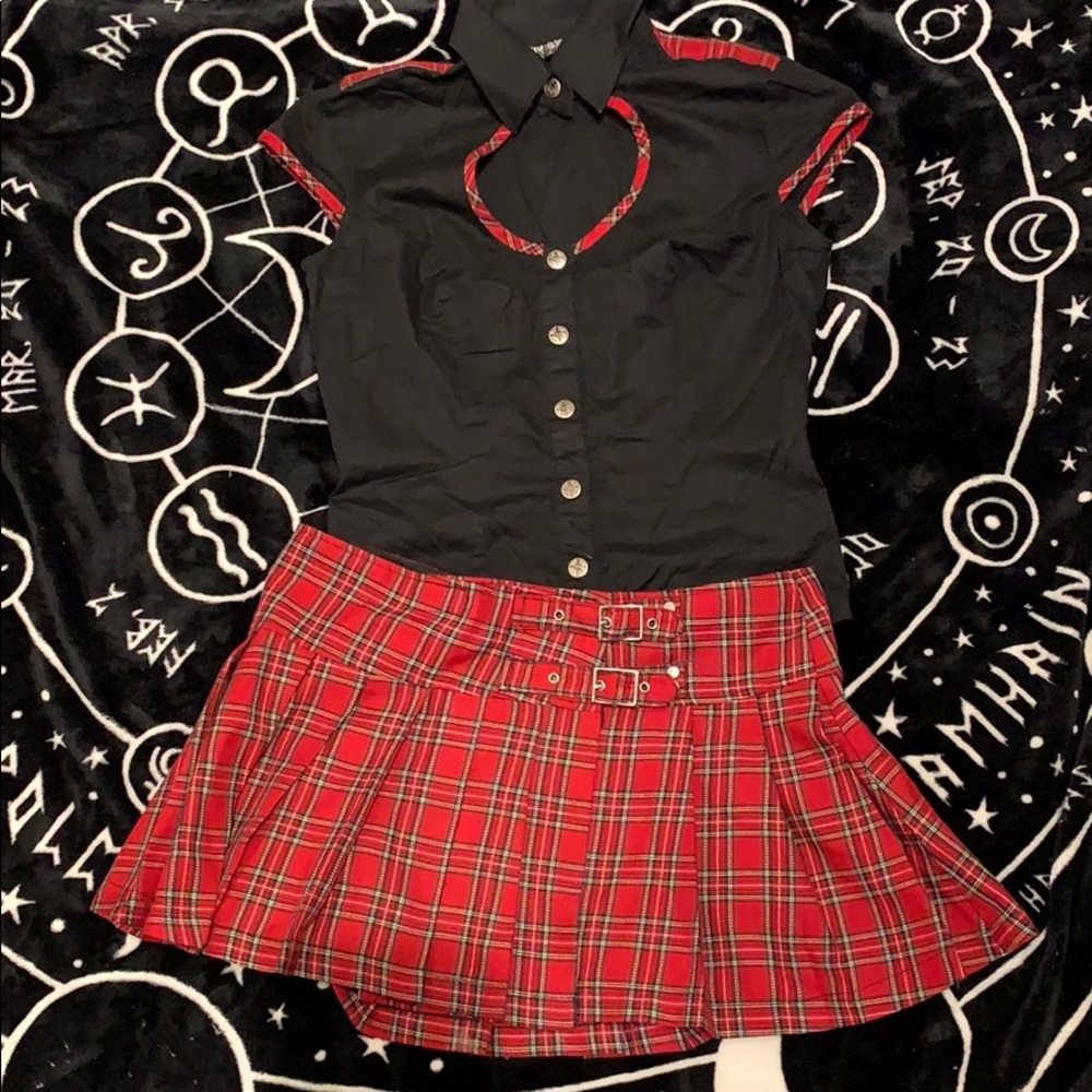 Lip service school girl set